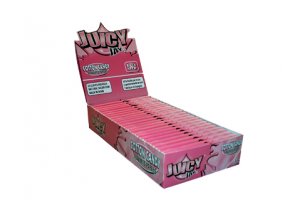 Juicy Jay's ochucené krátké papírky, Cotton candy, 32ks v balení | box 24ks